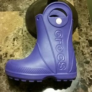 Toddler Croc rain boots