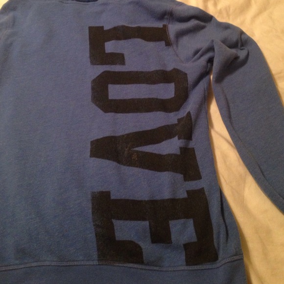 Victoria's Secret Love Pink Zip up hoodie - Picture 2 of 3