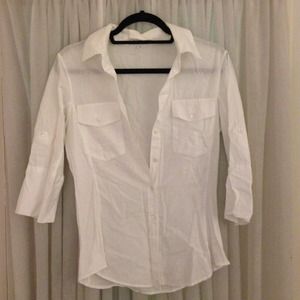 James Perse button down top