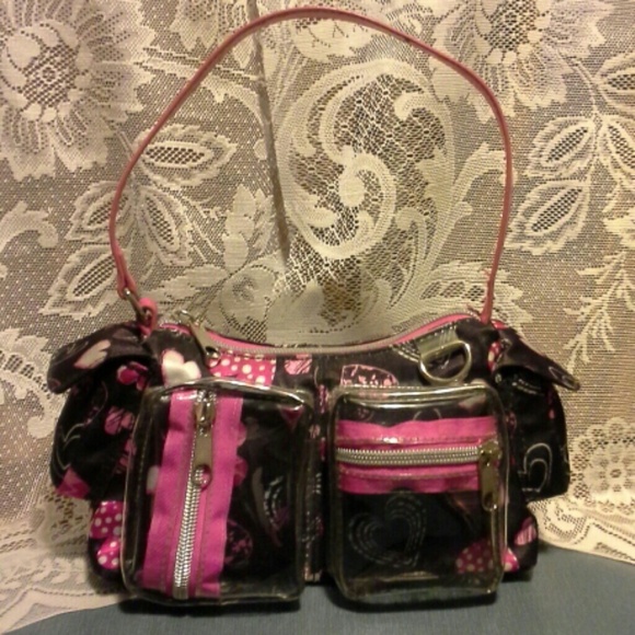 HEARTS, HEARTS AND HEARTS HANDBAG - Picture 1 of 4