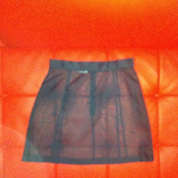 SOLD  Dolce&Gabbana black sheer skirt