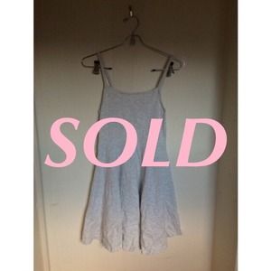 SOLD. H&M grey tank skater dress! (Brand new)