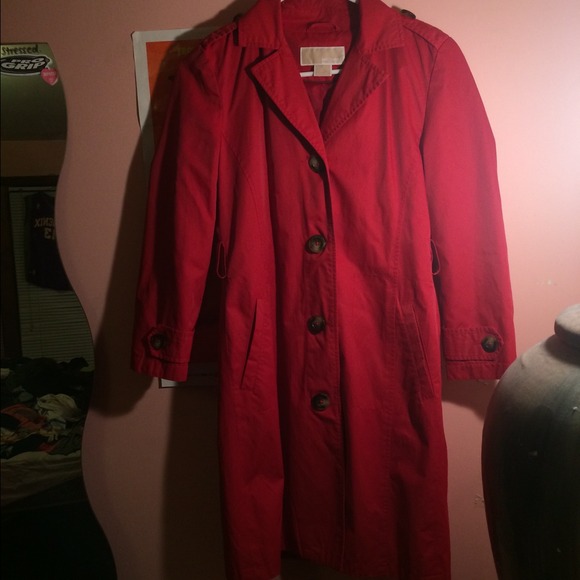 authentic michael kors trench / rain coat
