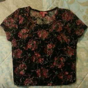 Floral Crop Top