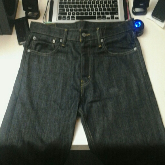 Dark Blue Levis - Picture 2 of 3