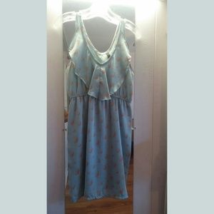 💋SOLD💋Light blue short dress
