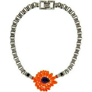 Mawi Neon Flower Choker/Necklace