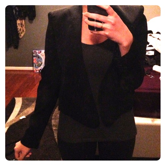 Theory cropped blazer