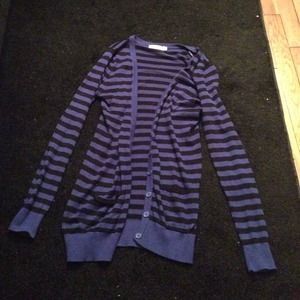 Long sleeve button up sweater