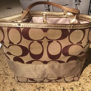 **price reduced** Coach reversible tote