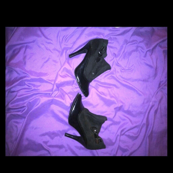 black heels
