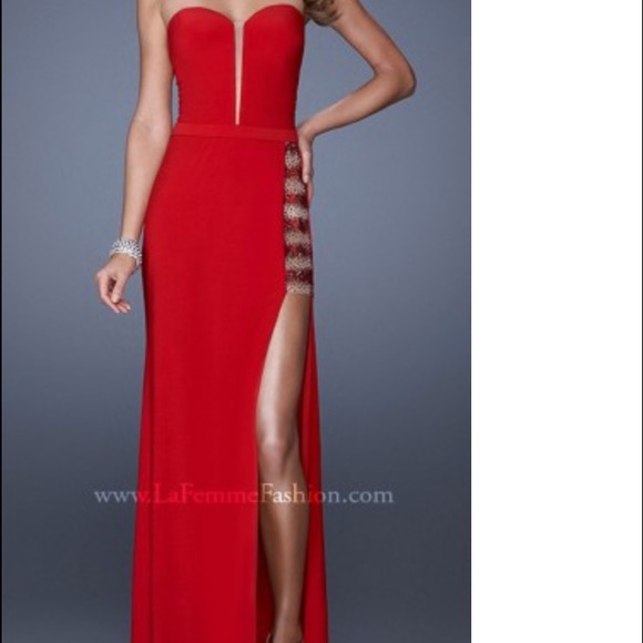 2014 Le Femme prom dress