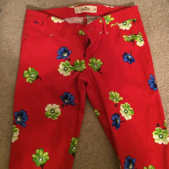 Floral Skinny Jeans