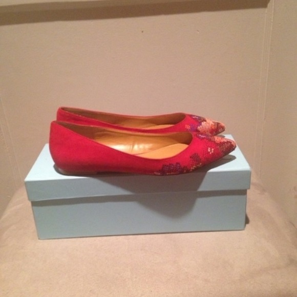 💕HP 3/14💕Cynthia Rowley pointy flats - Picture 2 of 6