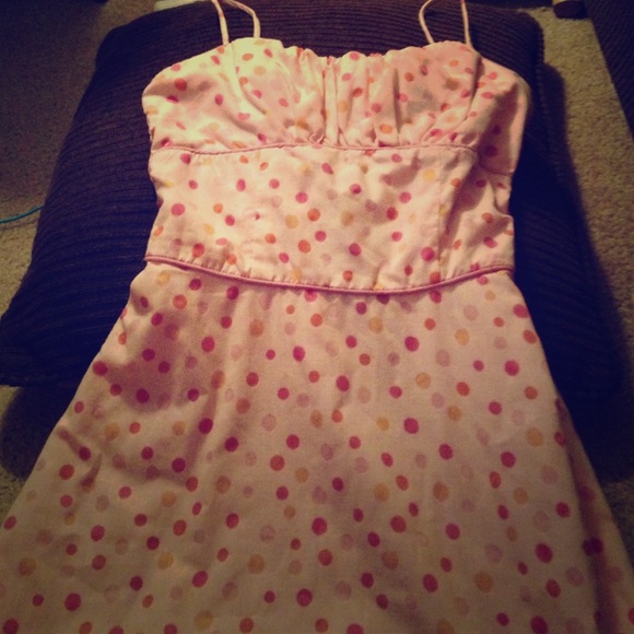Pretty Pink Polka Dot Dress💗