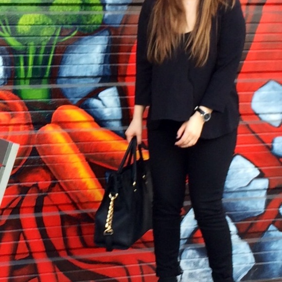 Black tux blazer