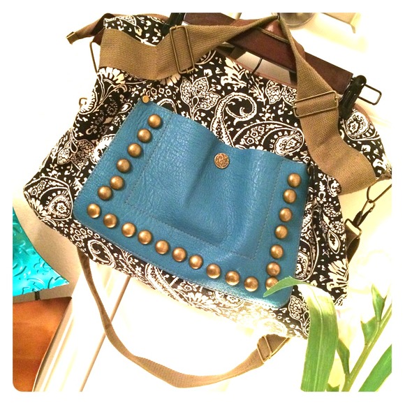 Paisley Print Handbag