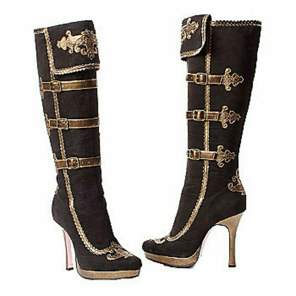 Sexy pirate costume boots
