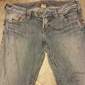 Silver jeans