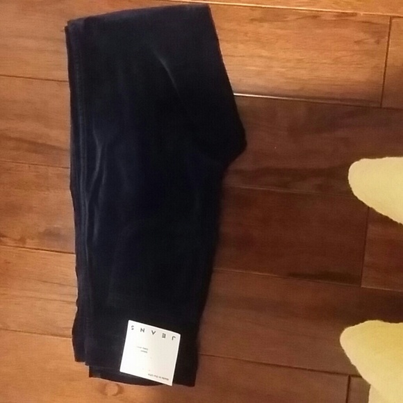 American Apparel velvet easy jeans Navy L
