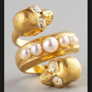 Authentic alexander McQueen ring.