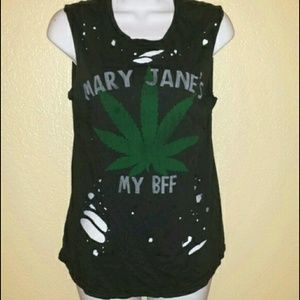 "Mary Jane's my BFF" tank from Urban Outfitters