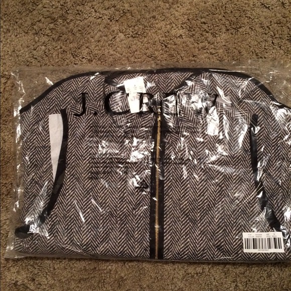 J Crew Herringbone Vest Medium NWT