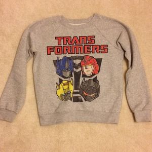Transformers pullover sweater