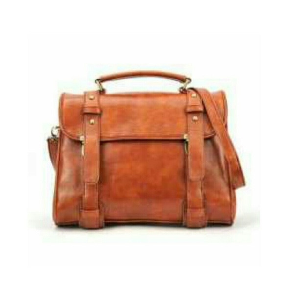 Camel color satchel