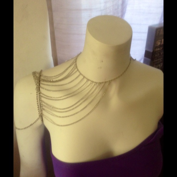 New Silver Body Chain of the shoulders. - Picture 4 of 4