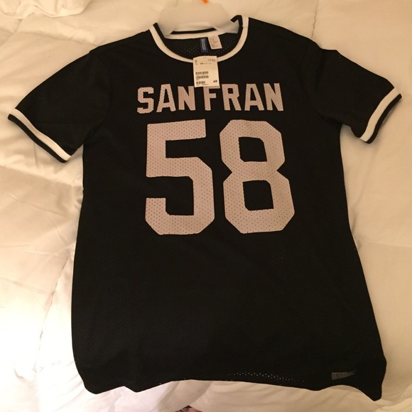 h&m guy jersey shirt