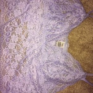 Victoria's Secret lace bandeau top