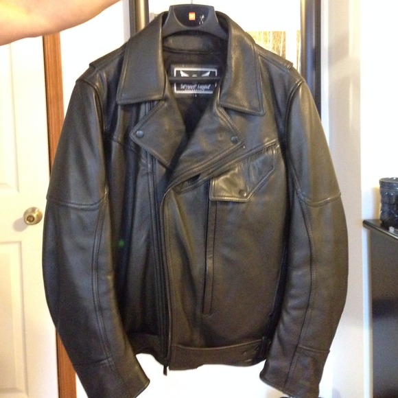 Men's Leather Motorcycle Jacket