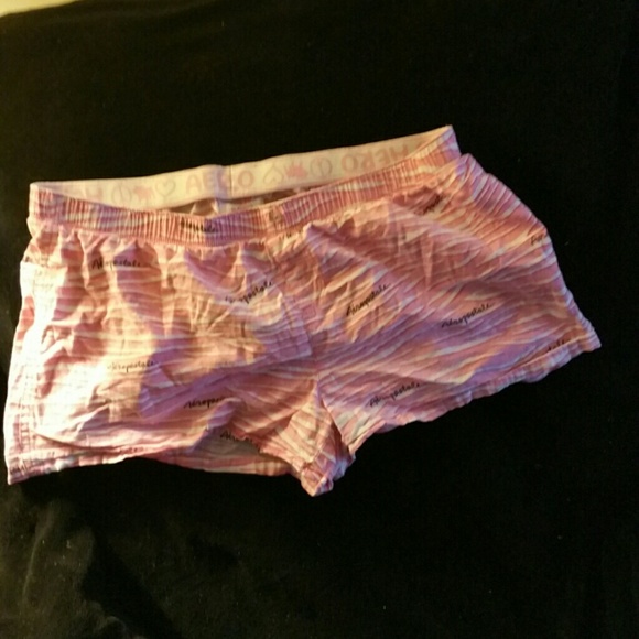 Cotton pajama shorts