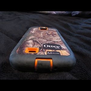 Orange realtree camo otter box galaxy s4