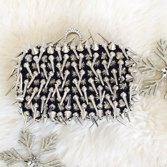 Clutches & Wallets - Stud Armored Clutch