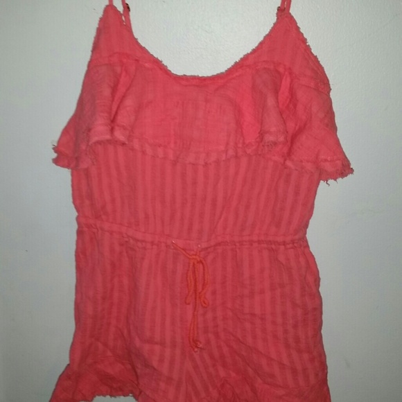 Free People pink romper - Picture 1 of 4