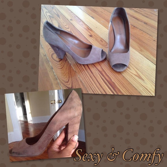 Suede Pumps - Picture 1 of 4