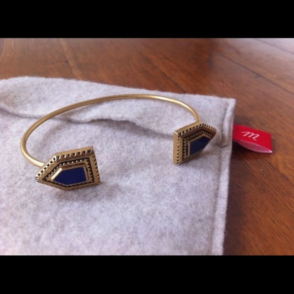 💧Host Pick💧 Madewell Geo "Don't Be Blue" Cuff - Picture 2 of 3