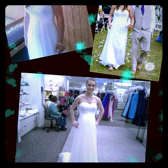 Beautiful ivory wedding dresa - Picture 1 of 2