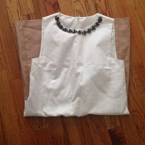 Zara jewel collar dress