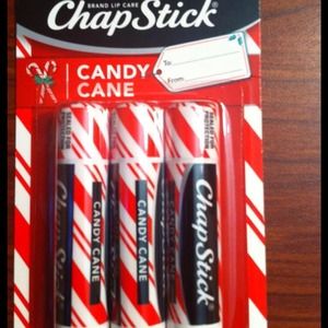 LIMITED EDITION ! CANDY CANE FLAVORED CHAPSTICK