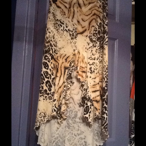 Very Sexy Animal Print Hilo Skirt