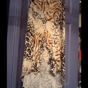 Very Sexy Animal Print Hilo Skirt