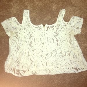 Off the shoulder, top.