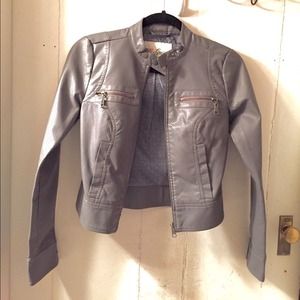 Guess Brand Faux Leather Jacket