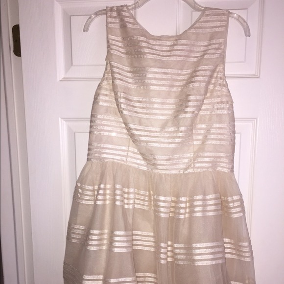 Betsey Johnson cream color PARTY DRESS!