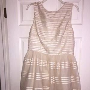 Betsey Johnson cream color PARTY DRESS!