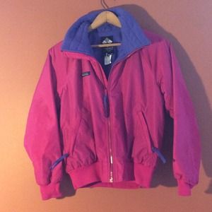 Pink and purple Columbia jacket