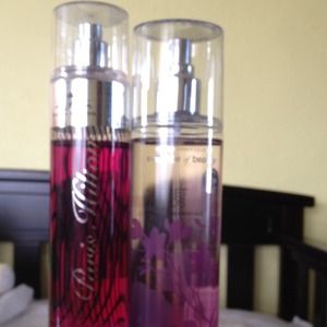 Paris Hilton and secret woods body mist
